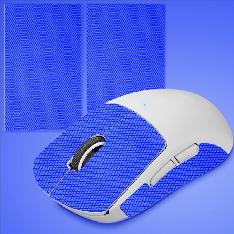 TALONGAMES DIY Version Anti Slip Grip Tape for Gaming Mouse,Sweat Resistant,Easy to Apply,Professional Mice Upgrade Kit (Blue) - Image 1